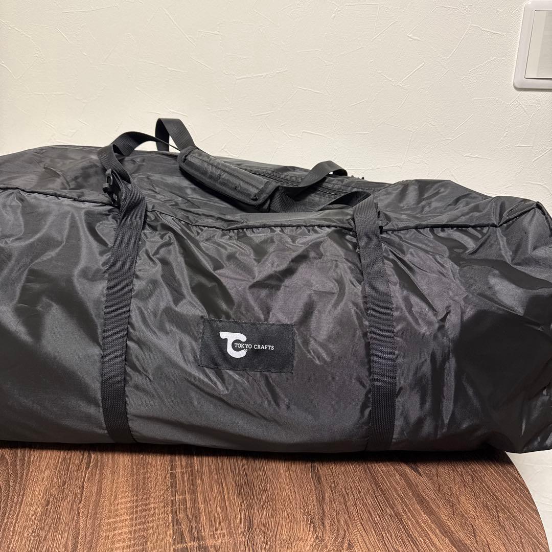 美品　TOKYO CRAFTS テンビシェルター BLACK ルーフ付属
