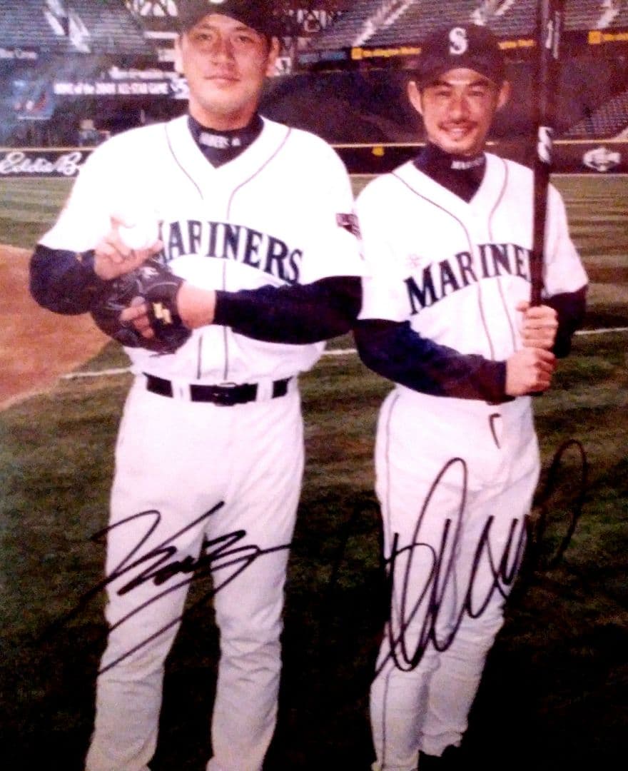 イチロー 直筆サイン シアトル・マリナーズ