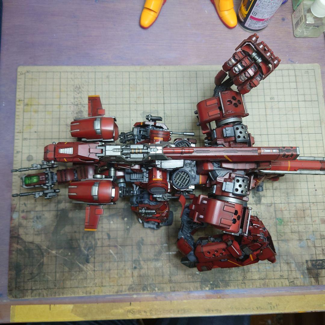 コトブキヤ　HMMゾイド　レッドホーン改造　プラモデル　完成品