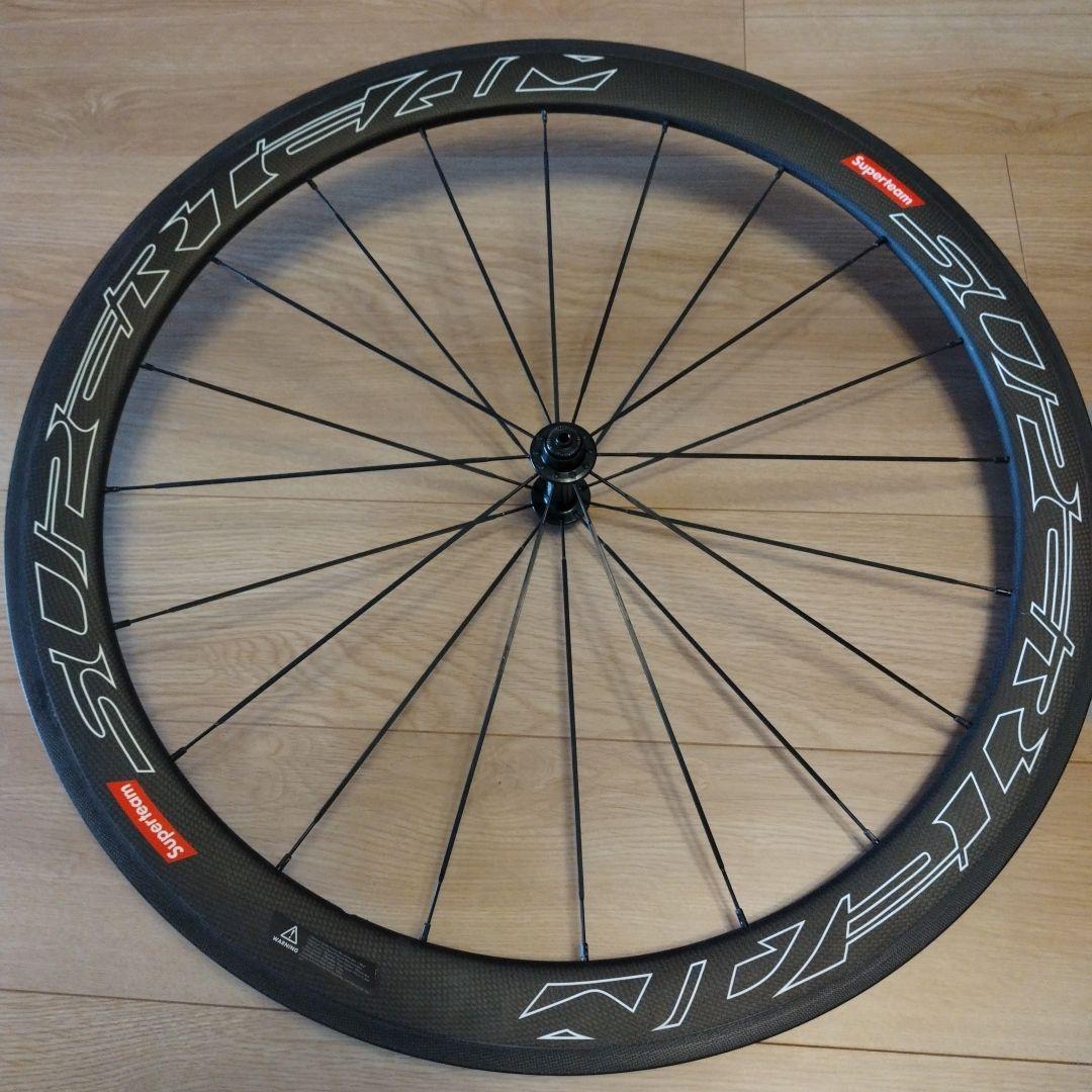 SUPERTEAM カーボンホイール50mmリムブレーキ用700c