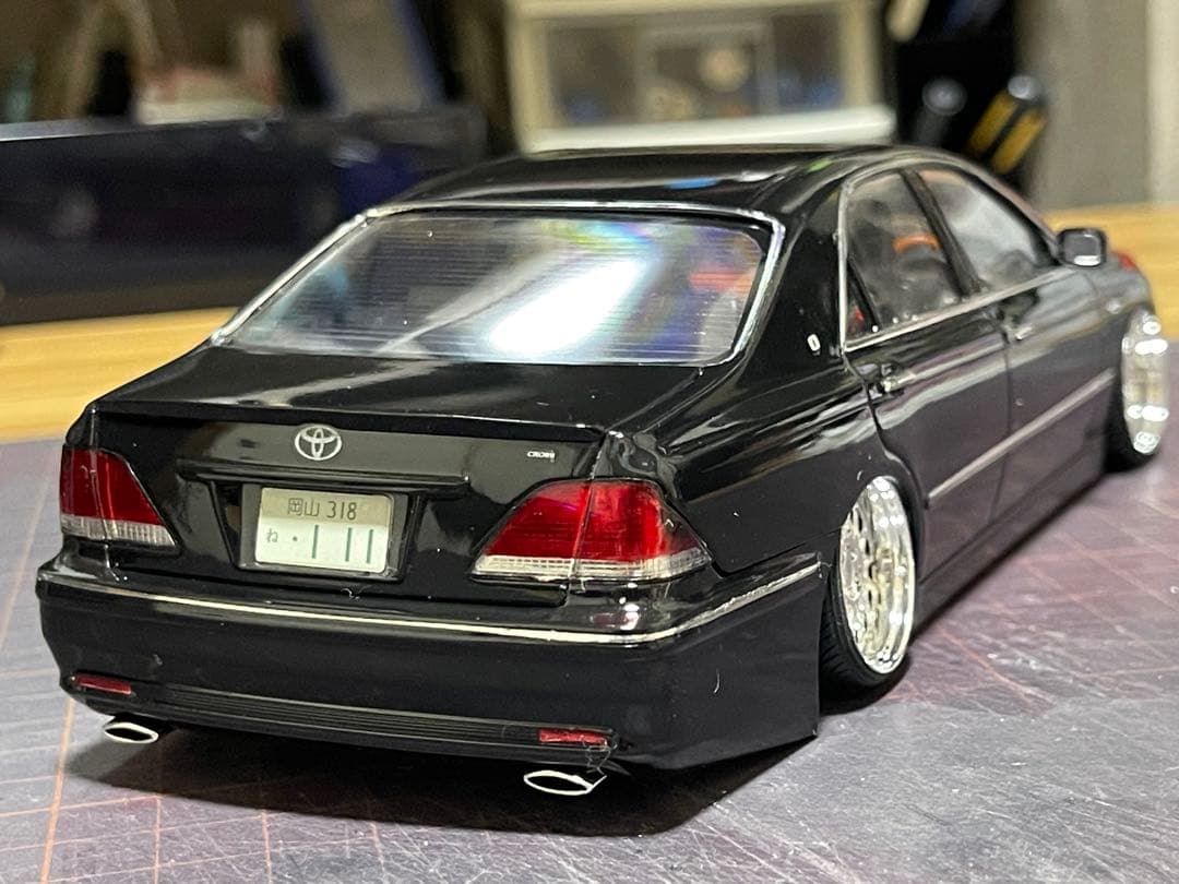 1/24 アオシマ製★18クラウン★完成品