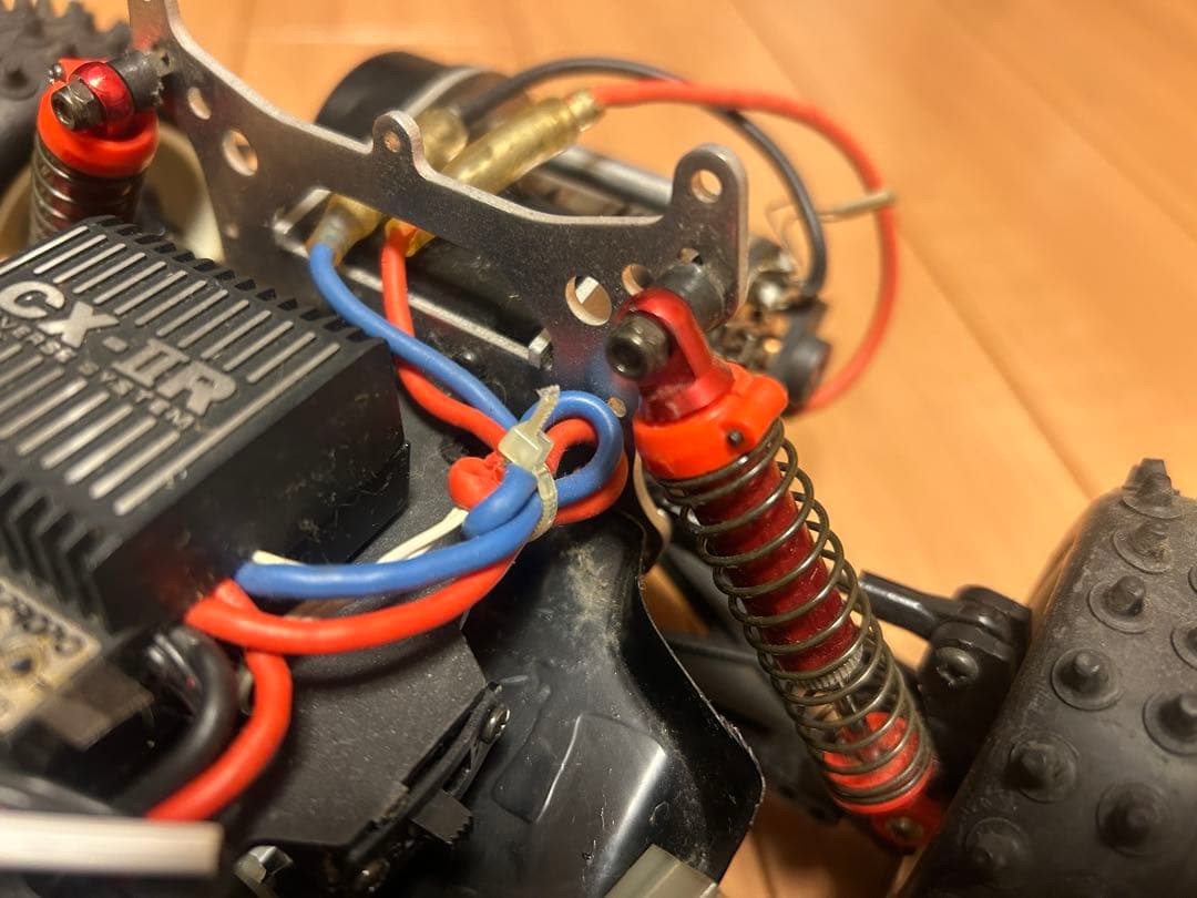 【当時物】京商　オプティマプロ4WD パルスチェッカー・充電器など付き　ジャンク