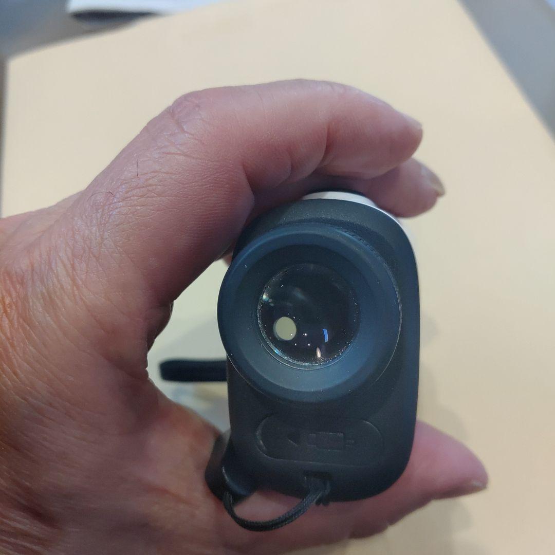 【美品】OUTZOOP ゴルフ用レーザー距離計 ホワイト/ブラック