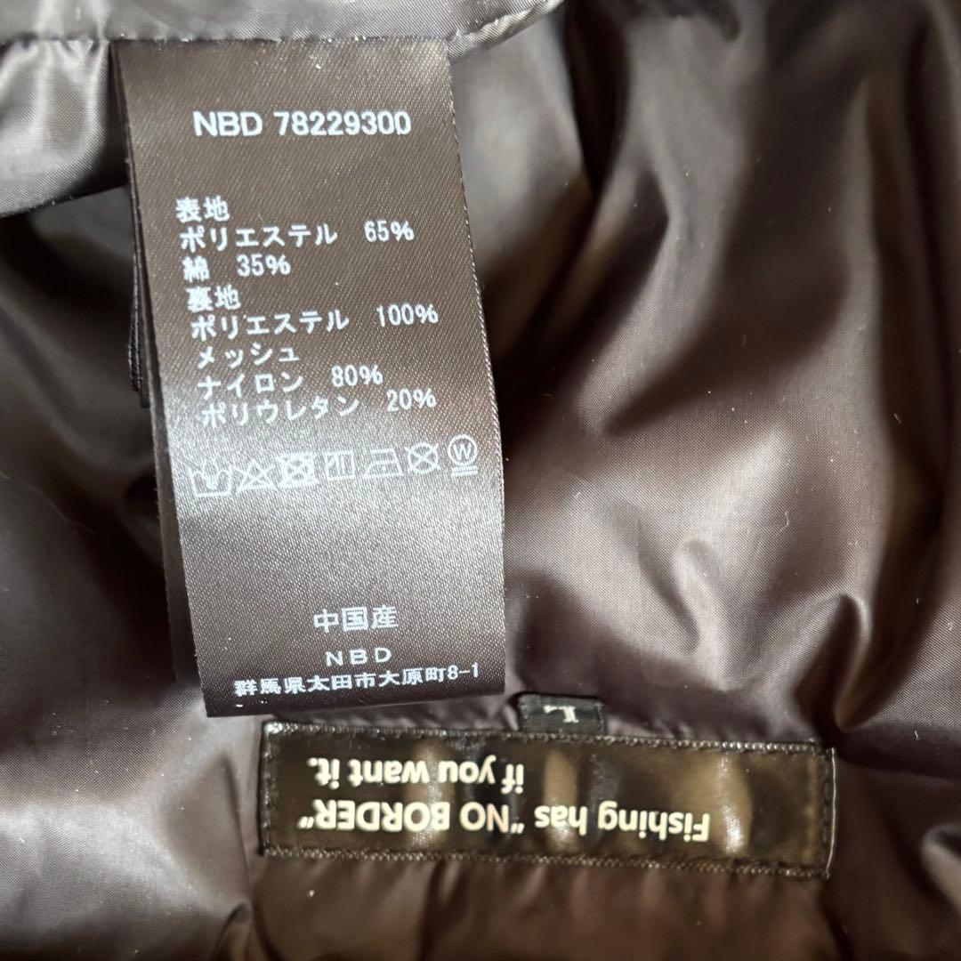 ウェア NO BORDER SQUAD WIND STOPPER SIZE L