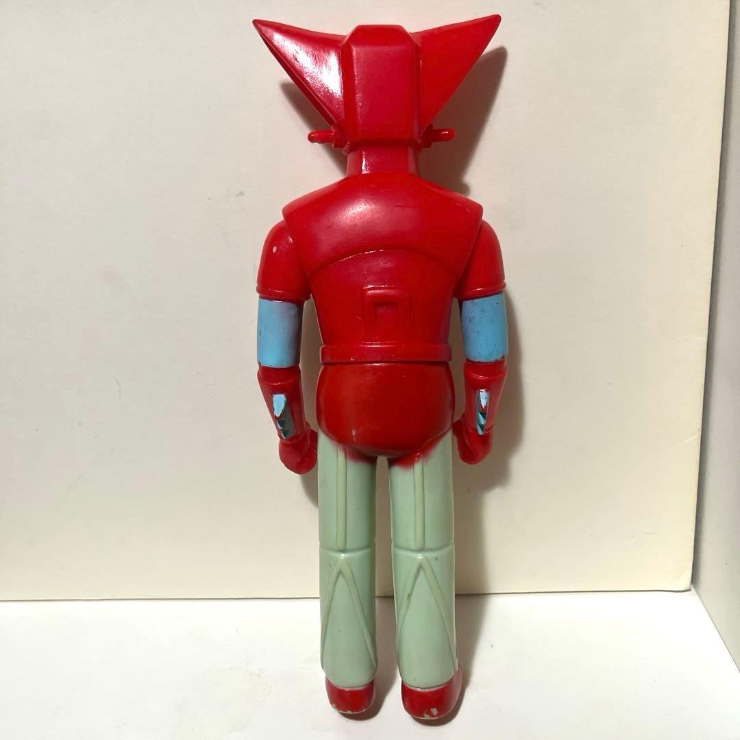 無版権 ゲッターロボ ゲッター1 パチソフビ フィギュア 当時物