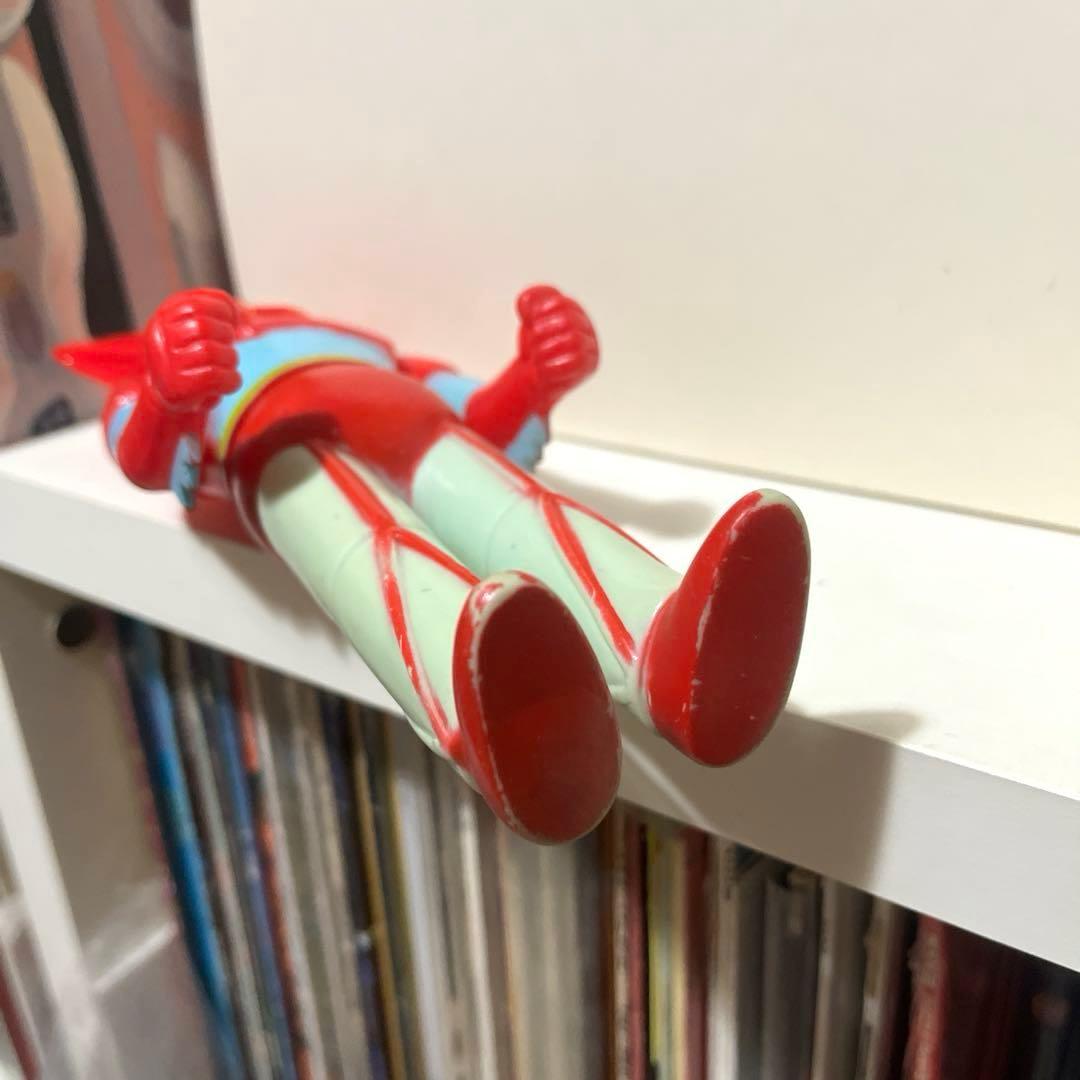 無版権 ゲッターロボ ゲッター1 パチソフビ フィギュア 当時物