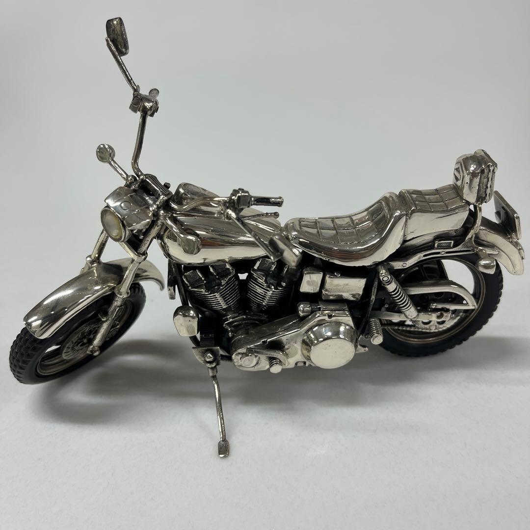 純銀　ハーレー　置物