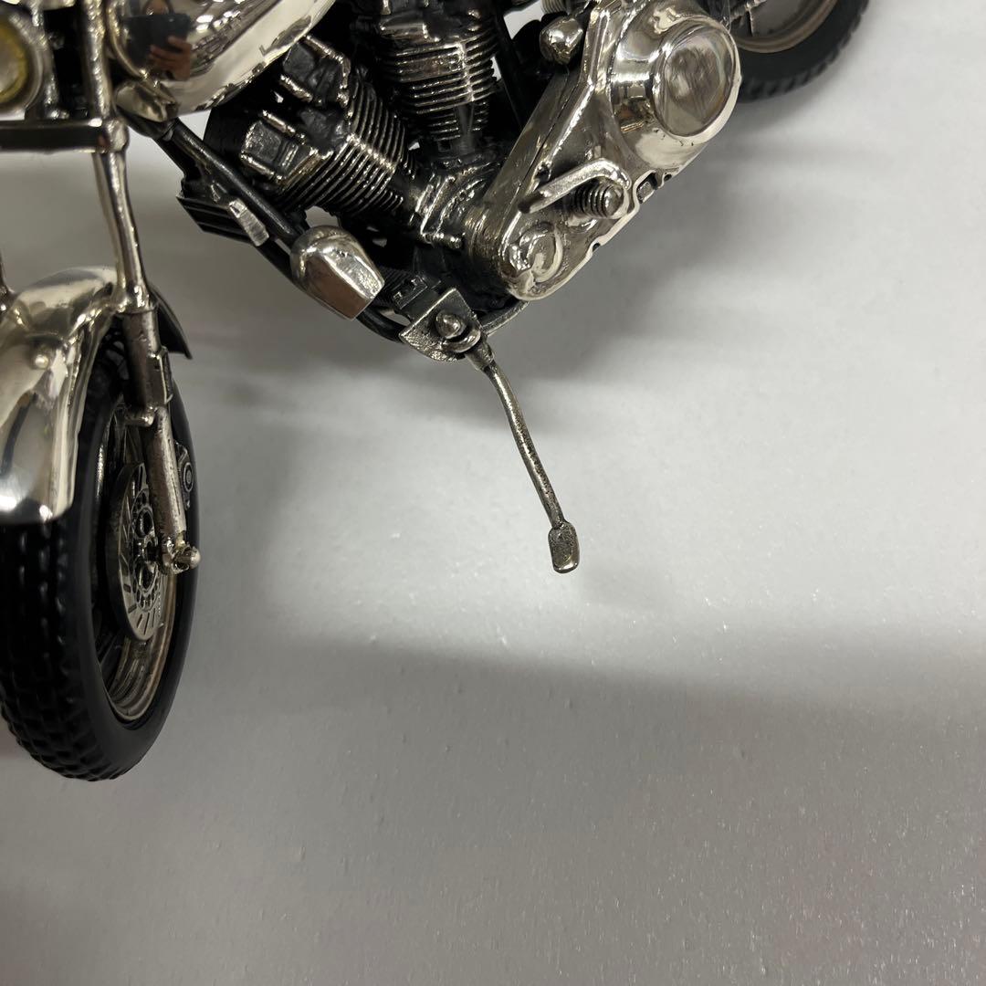 純銀　ハーレー　置物