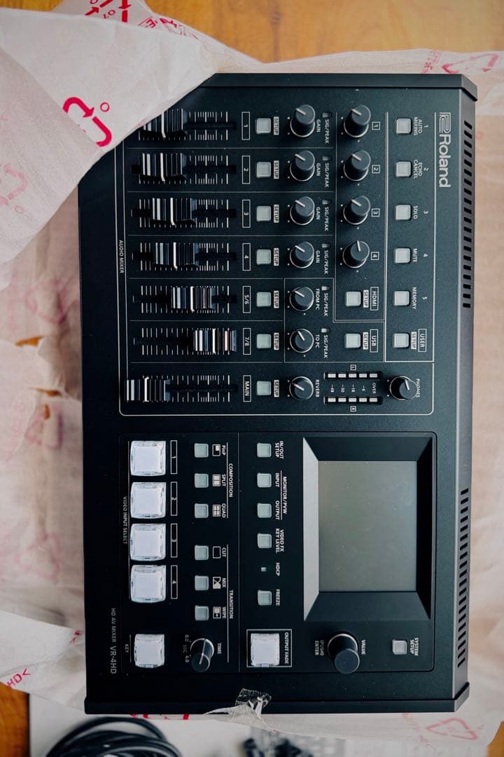 Roland デジタルミキサー VR-4HD ほぼ未使用品