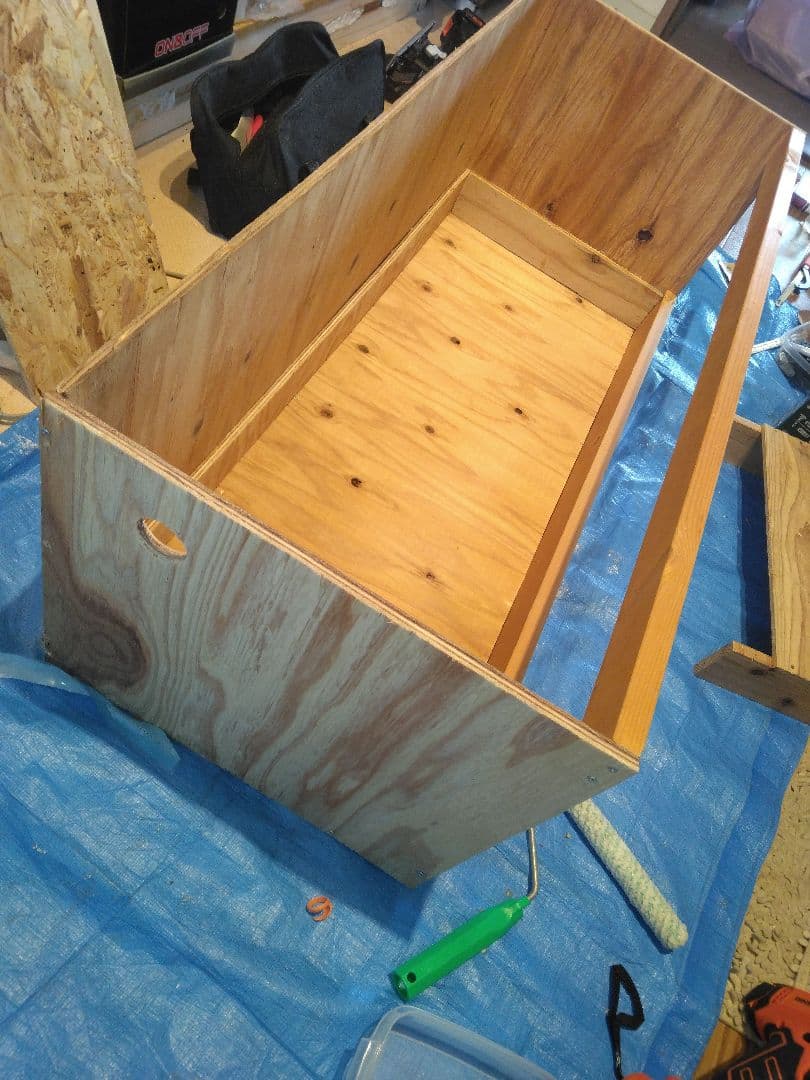 特大サイズ木製ケージ【未使用】