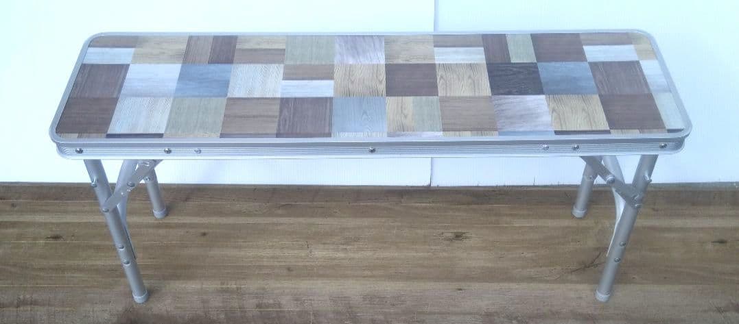 テーブルセット 木目調折りたたみ式 BD-230K