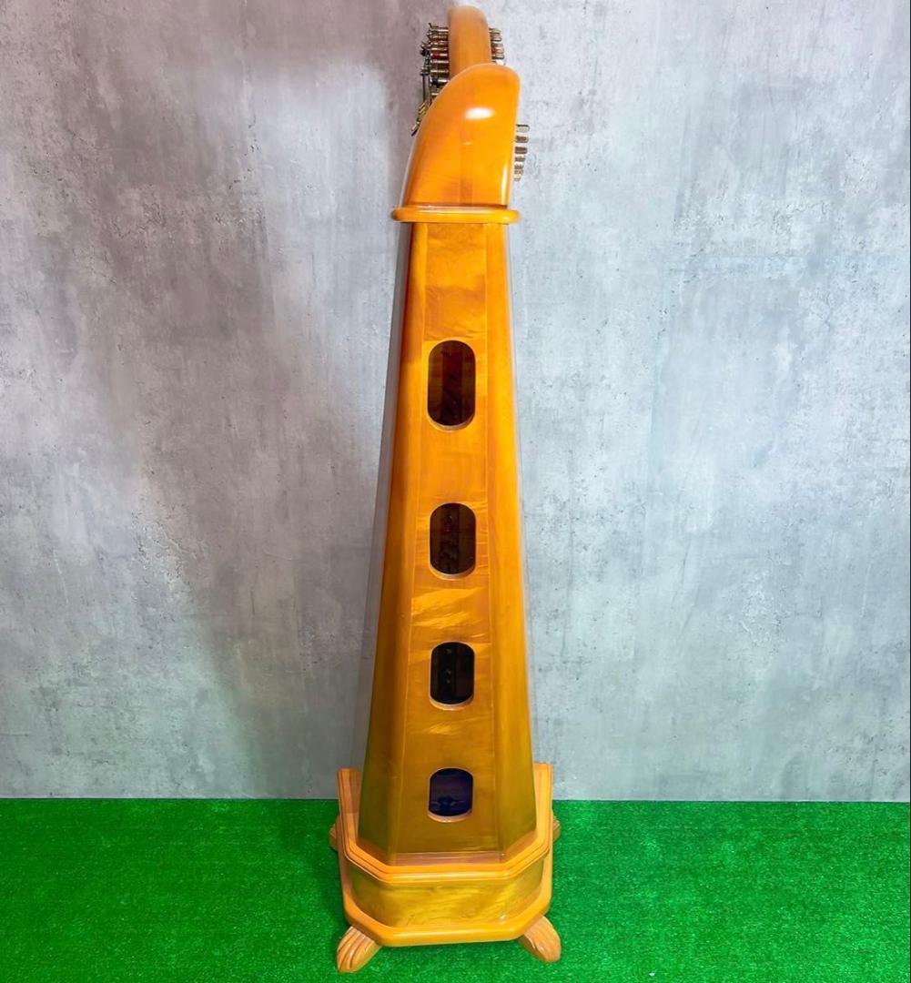 青山ハープ AOYAMA 140D 36弦　アイリッシュハープ　レバーハープ