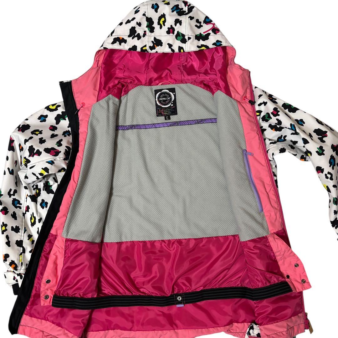 【極美品】x-nix エクスニクス　スキーウェア　上下セット　セットアップ　L