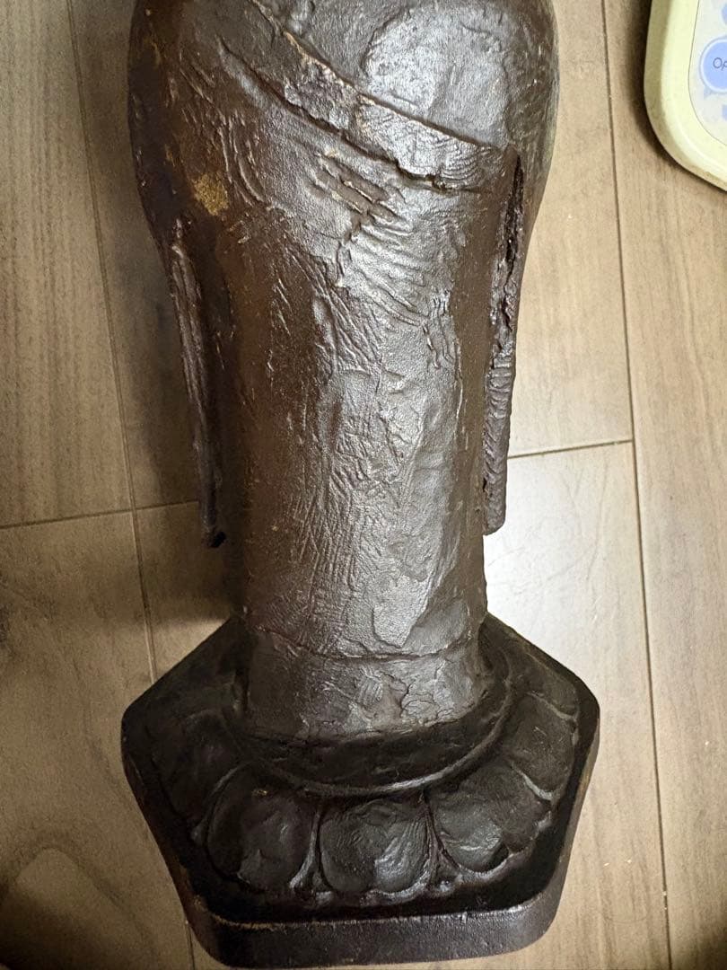 友沢正彦 祈り 21cm 仏像 地蔵菩薩 合掌地蔵 ブロンズ像 彫刻