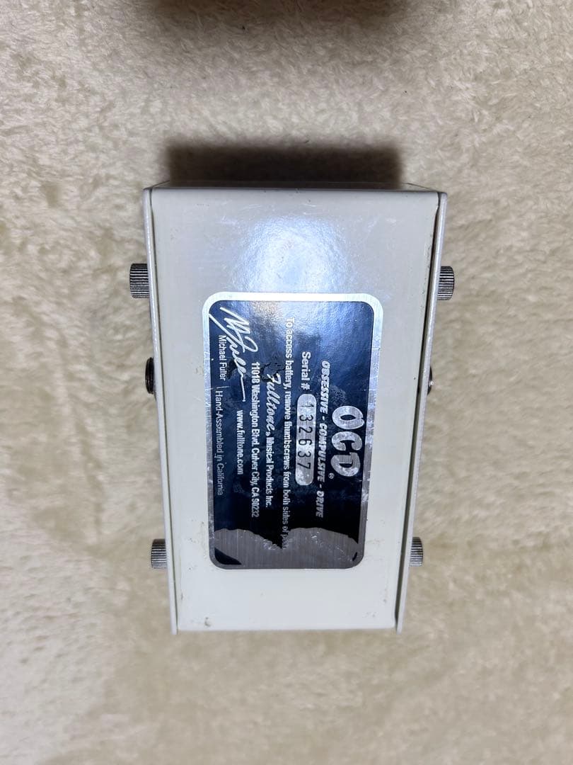 ギター Fulltone OCD Ver.1.7