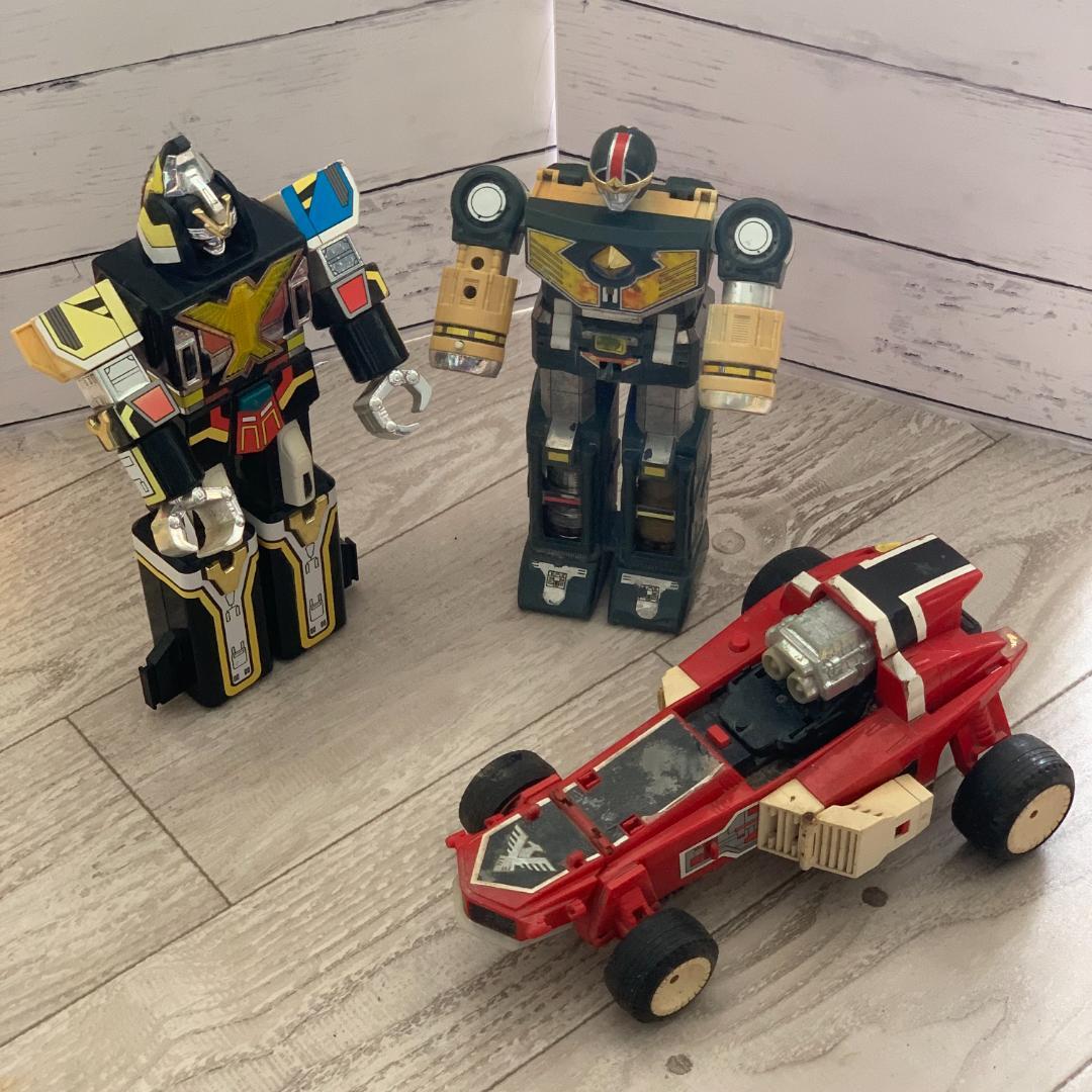 鳥人戦隊ジェットマン 3点セット テトラボーイ グレートイカロス★当時もの