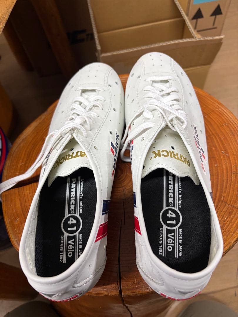 PATRICK パトリック サイクリングシューズ　41 未使用品 SPD対応