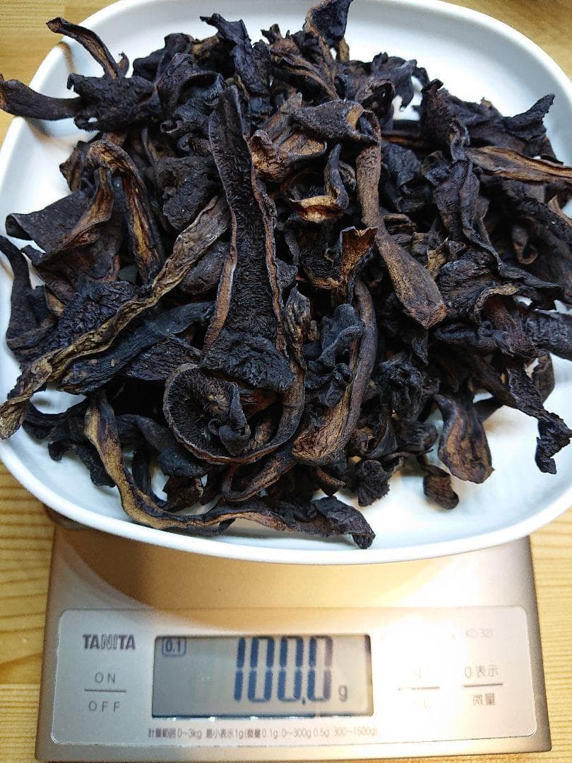 香茸 乾燥100g コウタケ 国産 北アルプス 天然きのこ　アドバイスフォロー