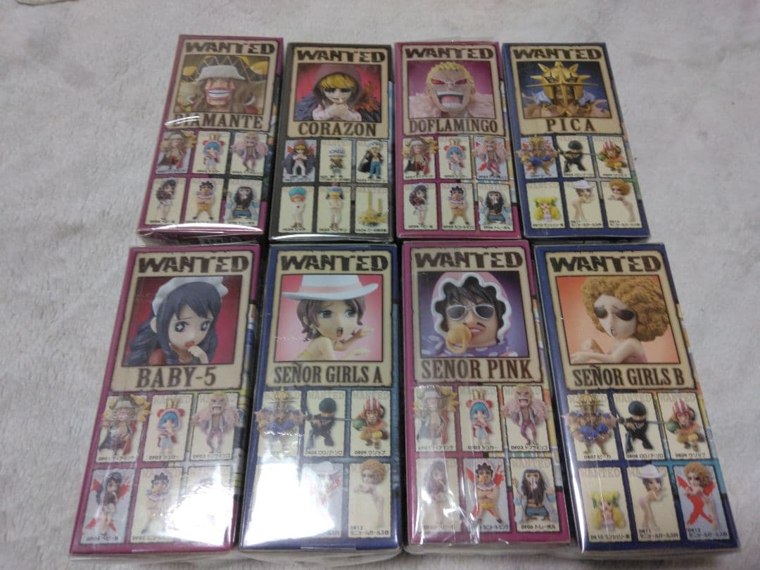 【希少未開封品】ワンピースワーコレドンキホーテファミリー 全8種セット