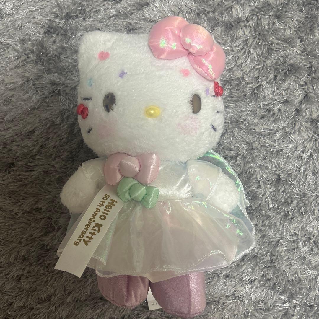 ハローキティ 50周年ぬいぐるみ　The Future in Our Eyes