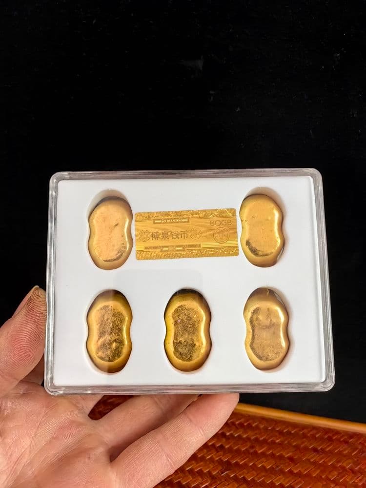 福禄寿喜財 金錠 5枚セット 収蔵品 コレクション 硬貨 海外金貨