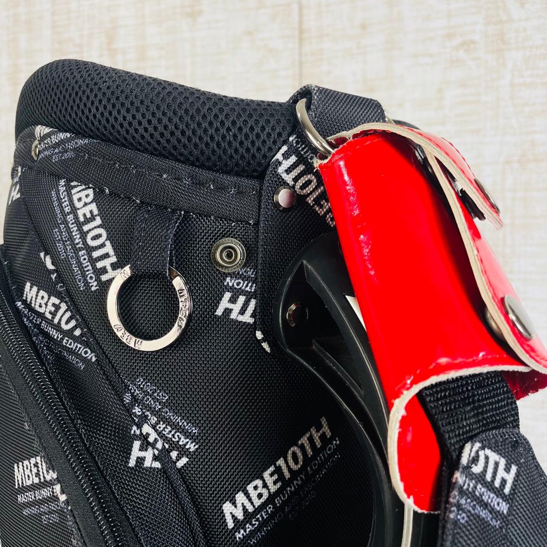 【限定品】マスターバニーエディション10周年記念　総柄キャディバッグ　9.5型