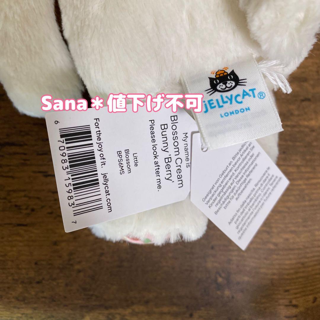新作　新品　ジェリーキャット　バニー　うさぎ　いちご　イチゴ　ぬいぐるみ　ベリー