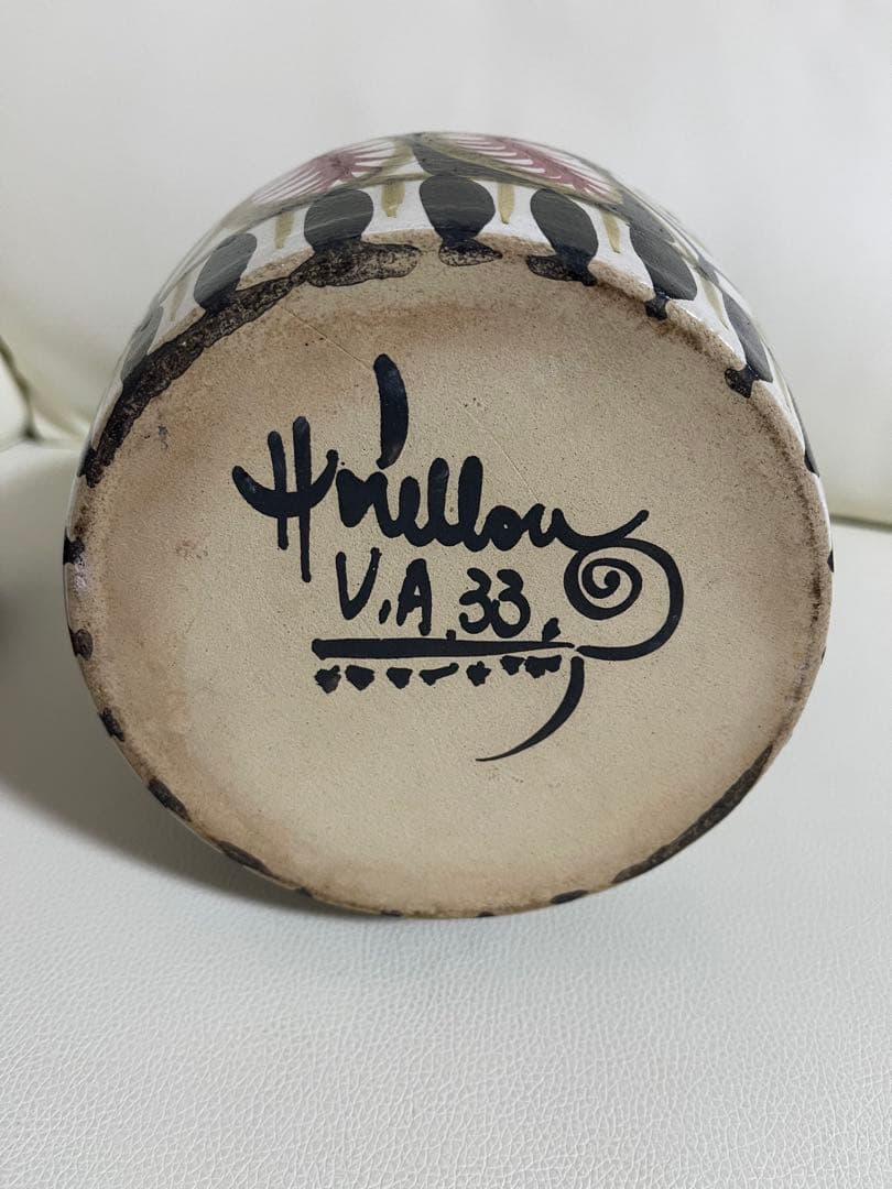 （希少レア）メキシコ・プエブラ　陶器花瓶