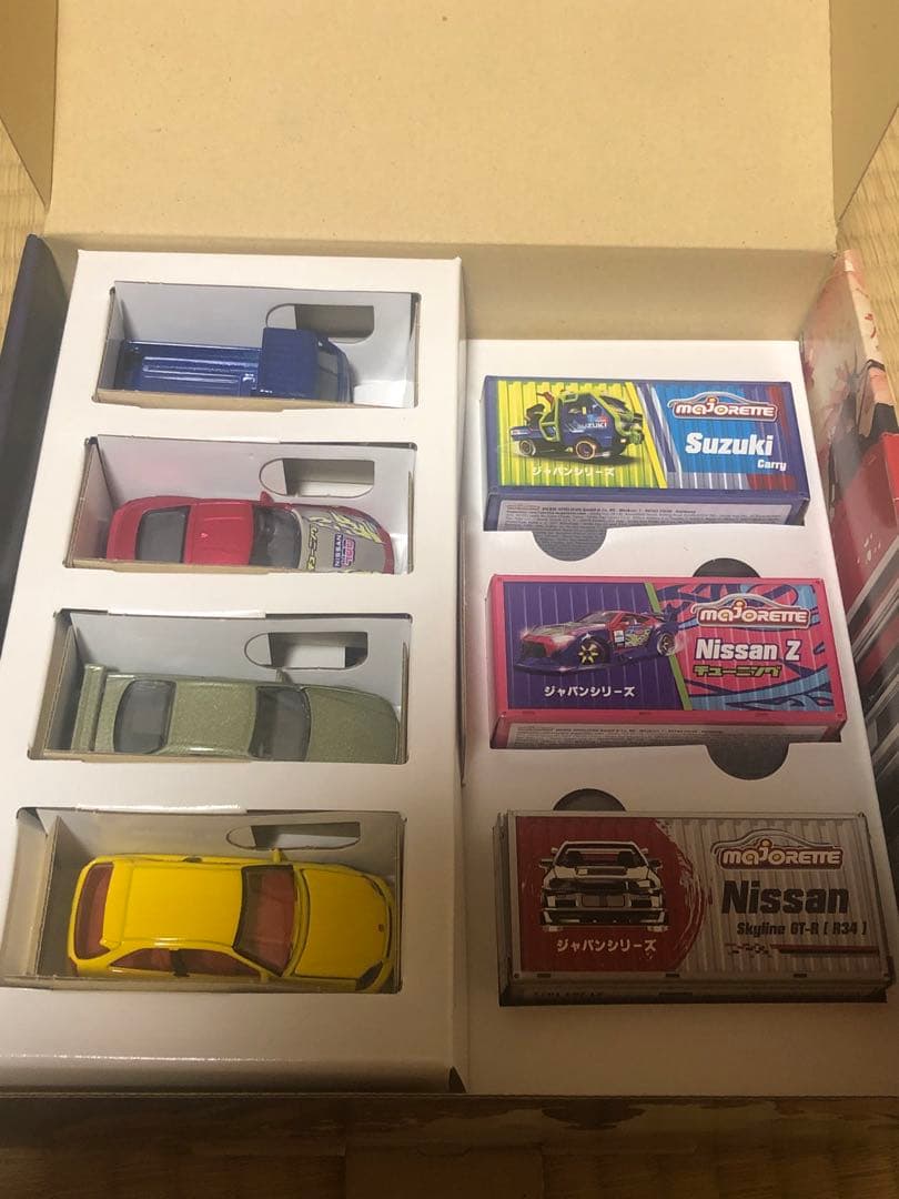 マジョレット　海外限定　5台セット　スカイライン　RZ34　シビックタイプR