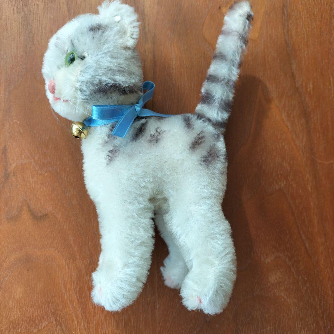 ビンテージ　シュタイフ　Lizzy　キャット　猫