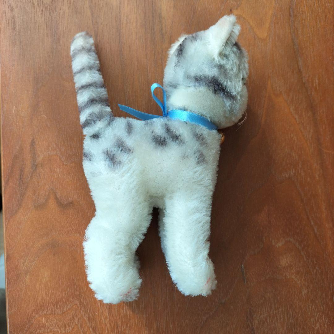 ビンテージ　シュタイフ　Lizzy　キャット　猫