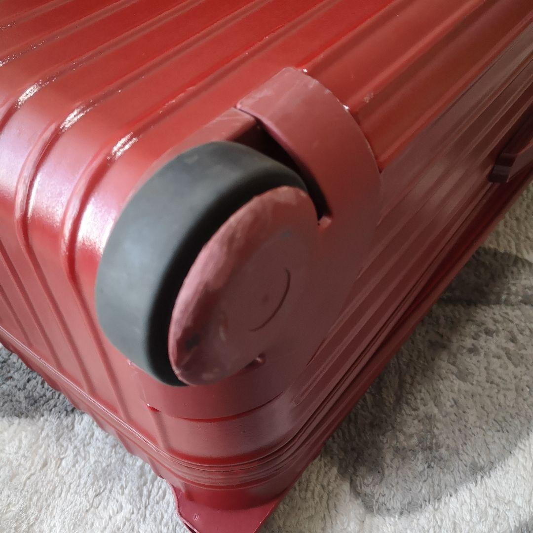 リモワ　サルサ　SALSA　キャリーケース　レッド　赤　2輪　スーツケース