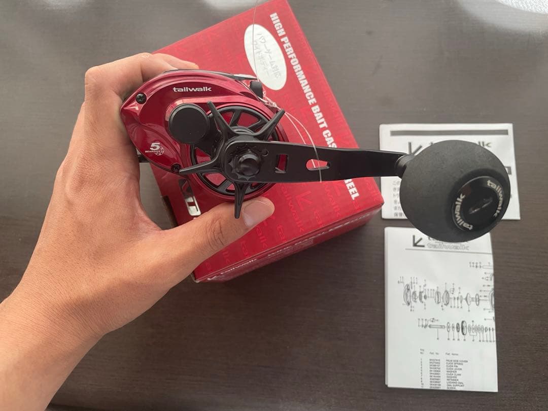 tailwalk BAGSAIL V81R ベイトリール