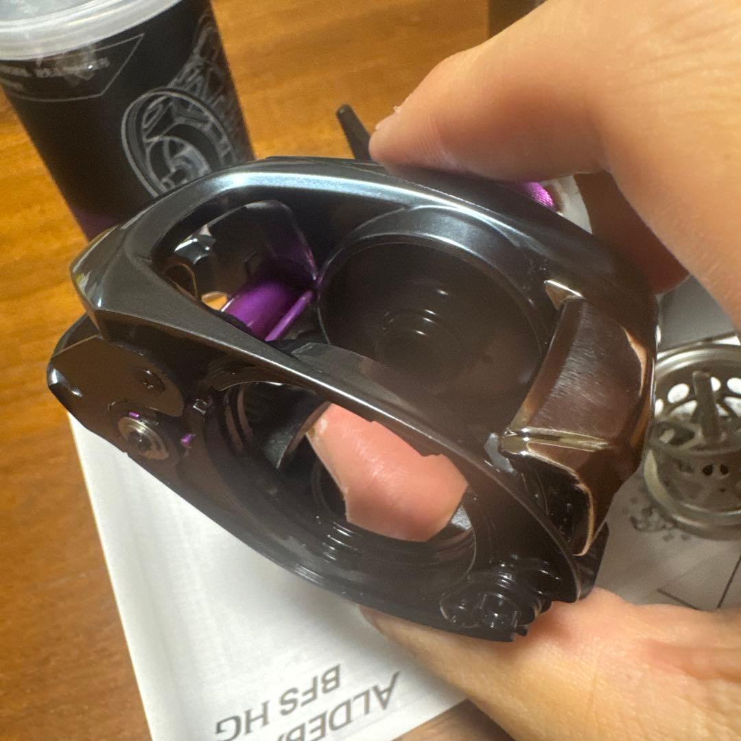 け*わ様 シマノ 22 アルデバラン BFS XG 右巻き　KTFパープルカスタ