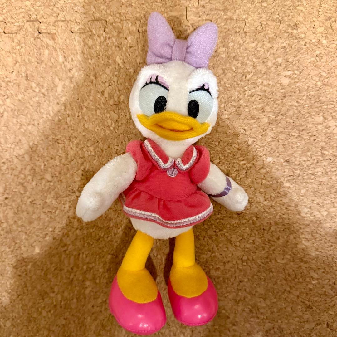 Disney公式グッズ ポージープラッシー 初期 ぬいぐるみバッジ ストラップ