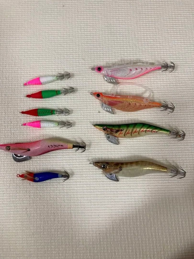 超お得！　未使用品、美品有り　ルアー餌木タチウオテンヤVJなど82点セット