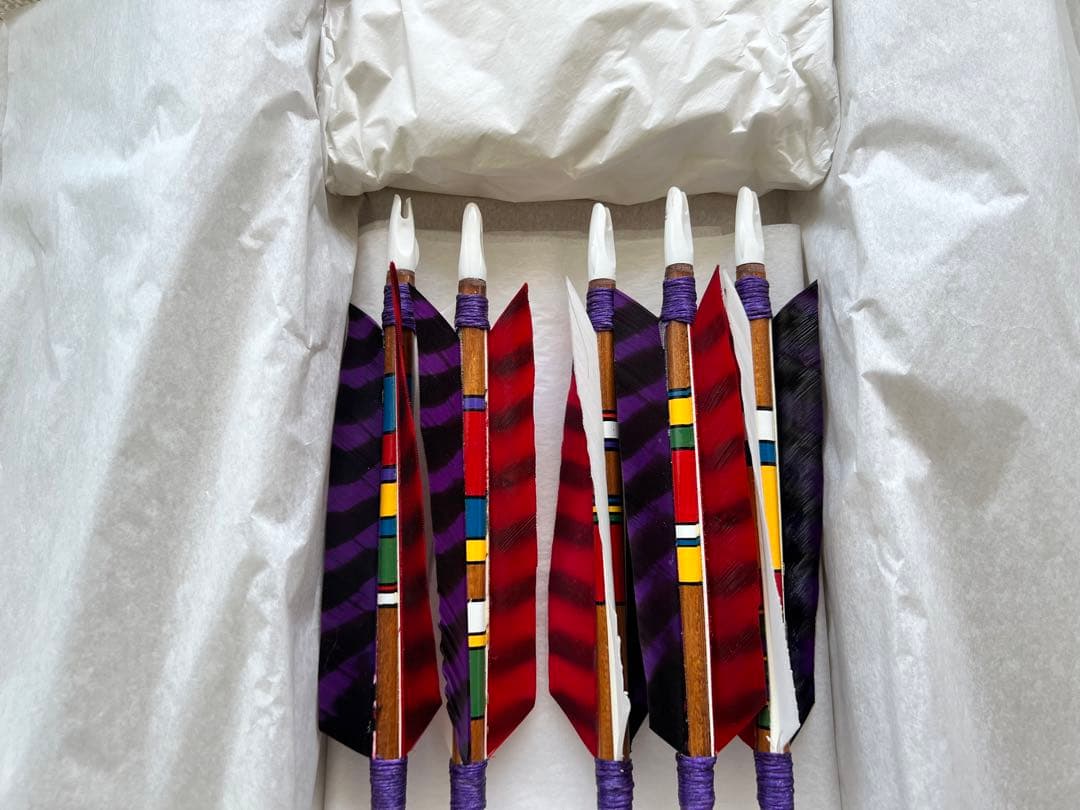 弓矢　彩色5本セット　新品未使用