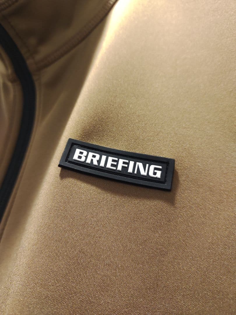 BRIEFING GOLF ブリーフィング　ジップベスト 3Dロゴ 極美品