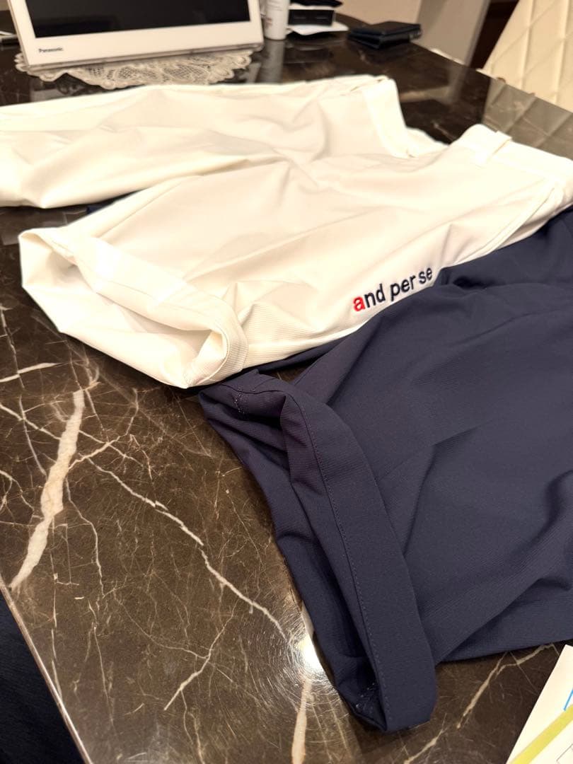 and per se(アンパスィ)ゴルフウェアmen'sセットアップ　2セット