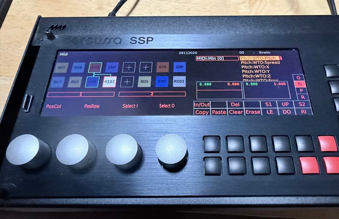 Percussa SSP モジュラーシンセ　サンプラー