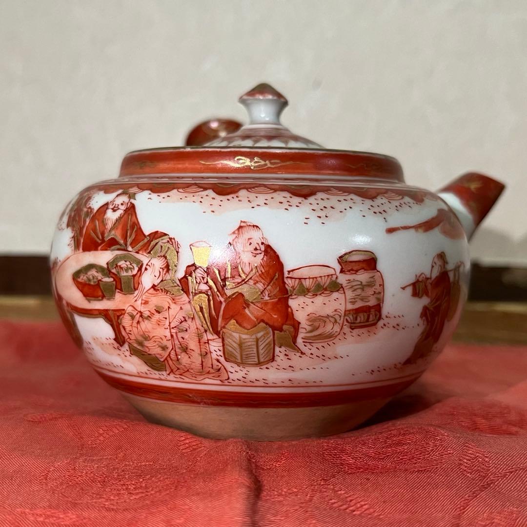 は*え様 煎茶道具　湖東焼　床山　玉侊　急須