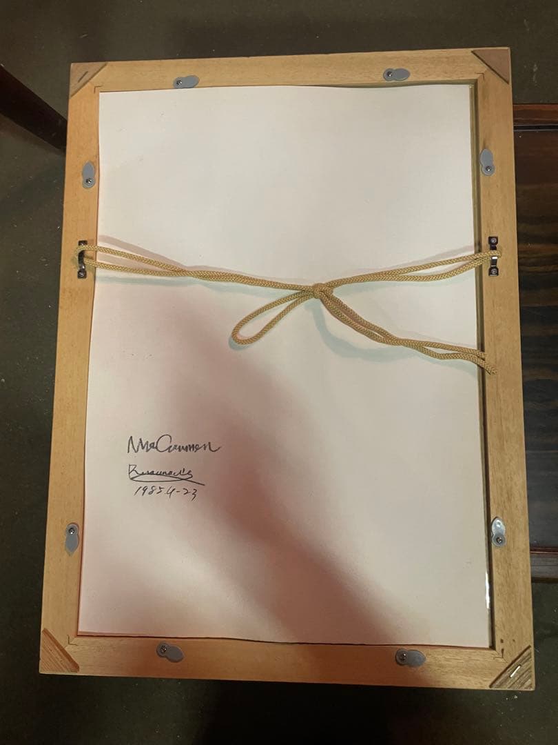 真作　蔵出し　斎藤三郎作「フラメンコ」(二科会員) 水彩　作者直筆サイン