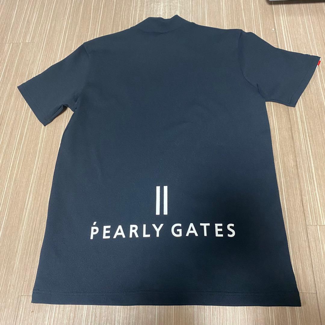 新品タグ付き　パーリーゲイツ　半袖ハイネックシャツ　サイズL