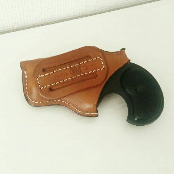 《値下げ》レア!!レザーケース付き!!東京CMC ガス銃