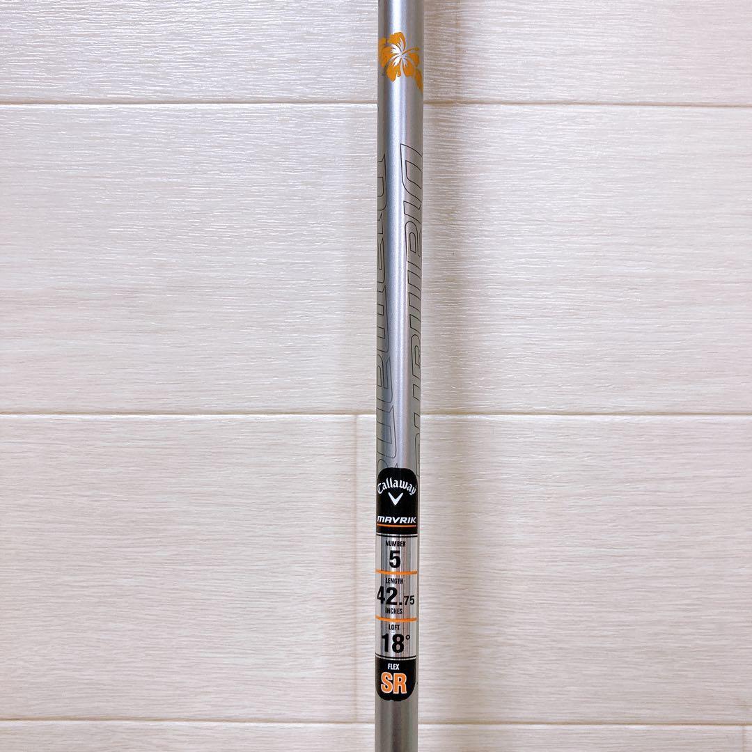 【レフティー】キャロウェイ　マーベリック　フェアウェイウッド　5番　FLEXSR