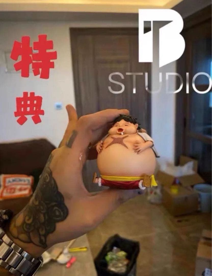 ワンピース ルフィ 【タンクマン】 ガレージキット フィギュア WCFサイズ