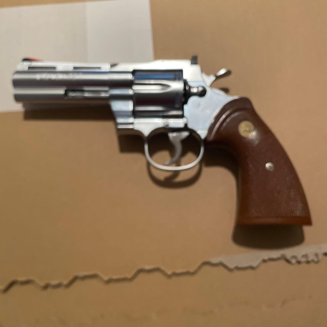 ★未発火中古 タナカワークス コルトパイソン 357マグナム 4インチ カート無