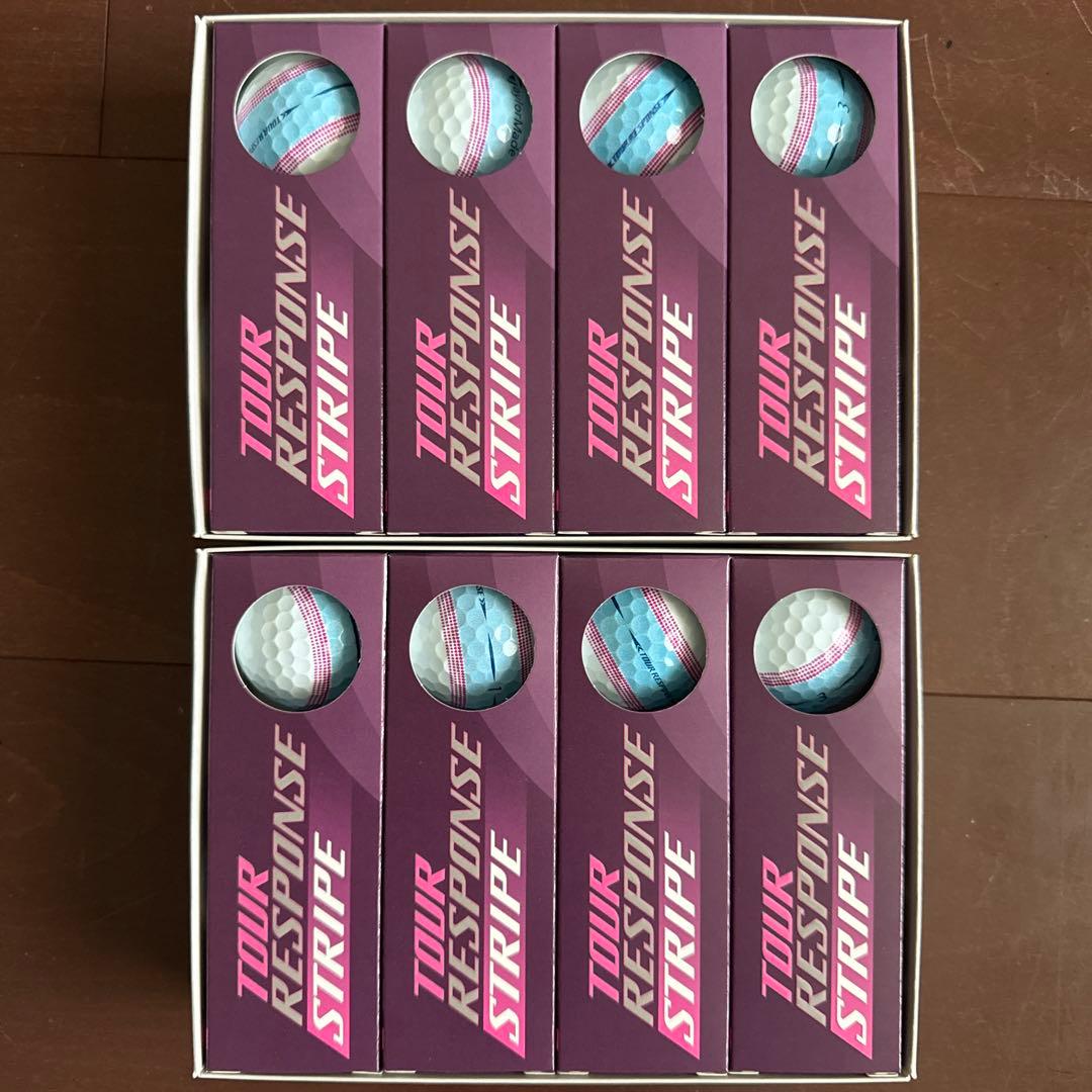 TaylorMade Tour Response Stripe 12個入り 2箱