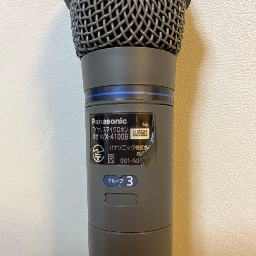 パナソニック 800 MHz帯　ワイヤレスマイクロホン WX-4100B