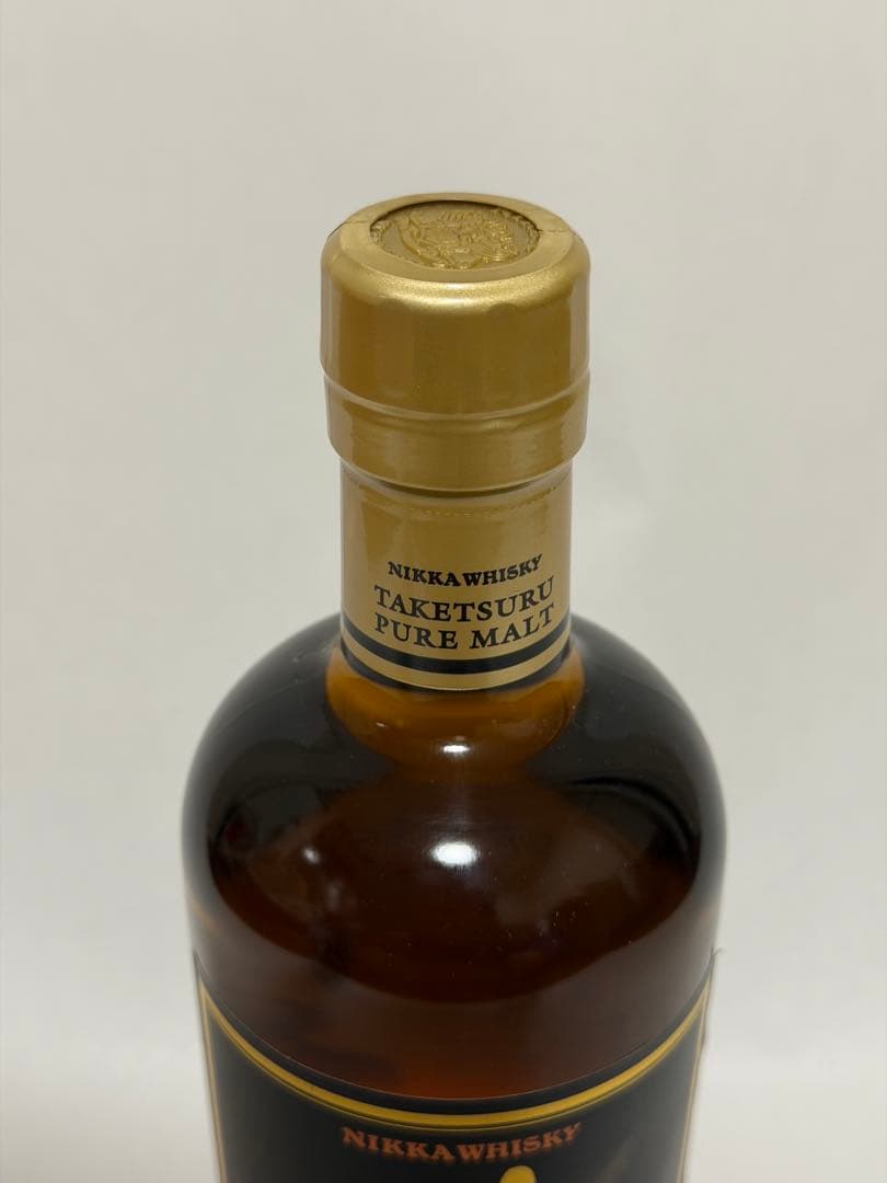 未開封 竹鶴 黒ラベル 保管品 ニッカNIKKA 700ml 旧ラベル